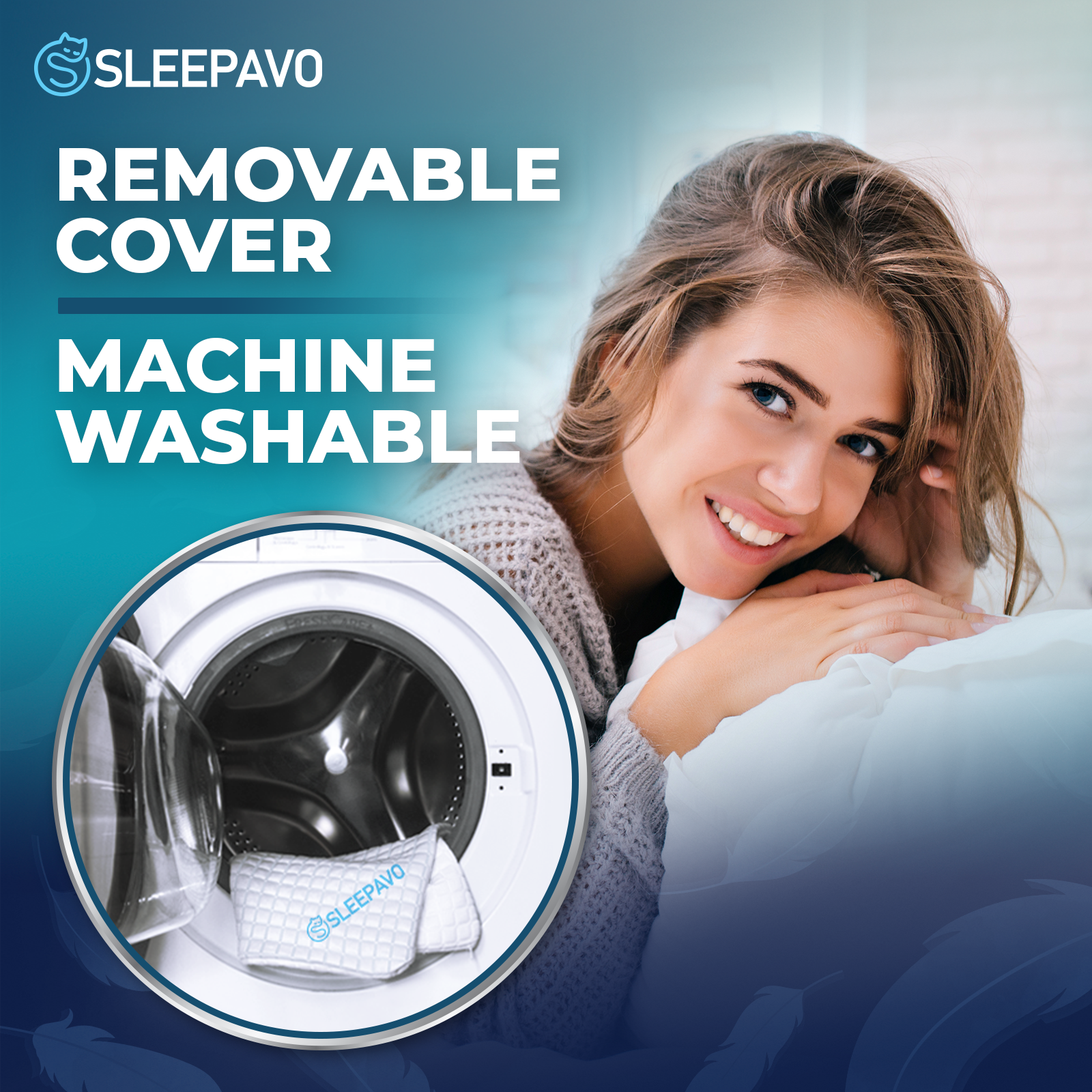 Adjustable Shredded Memory Foam Pillow (Queen Size) – Sleepavo